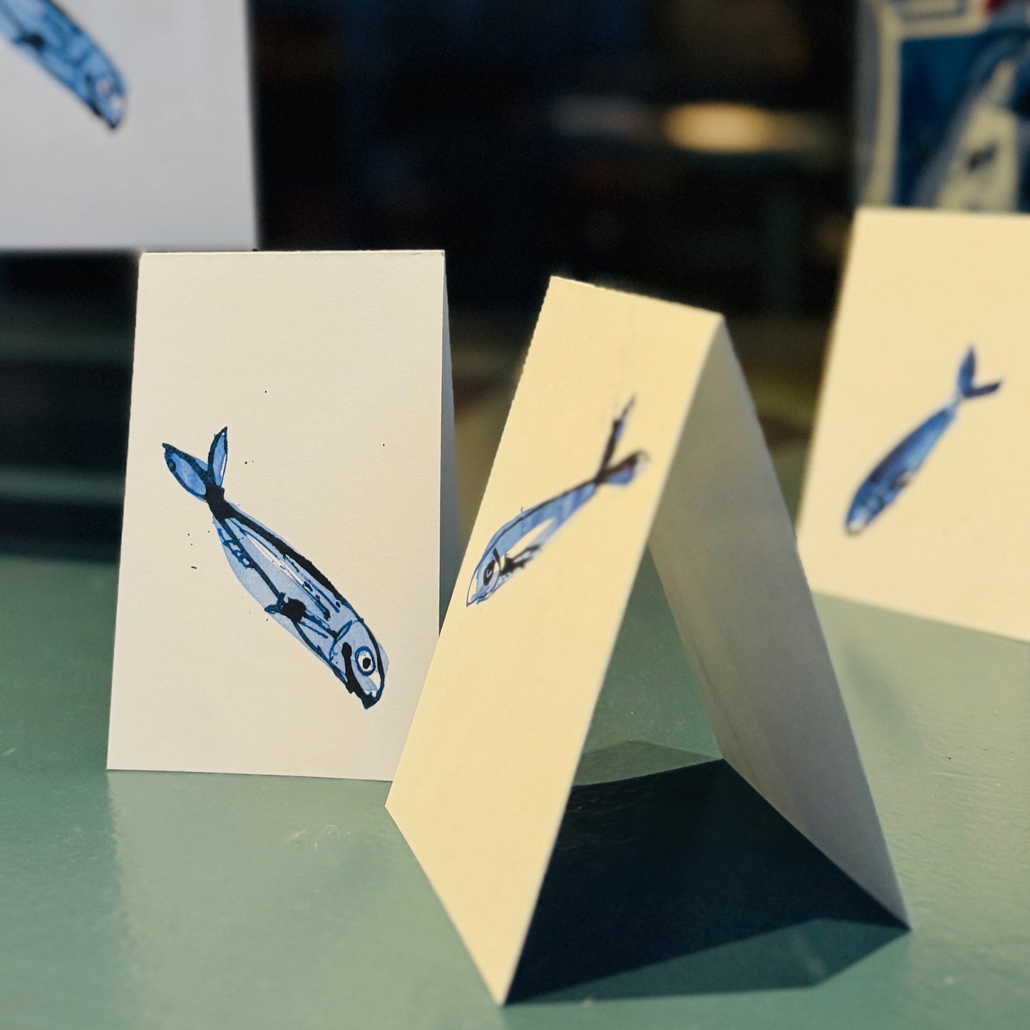 Klappkarte »Sardine«