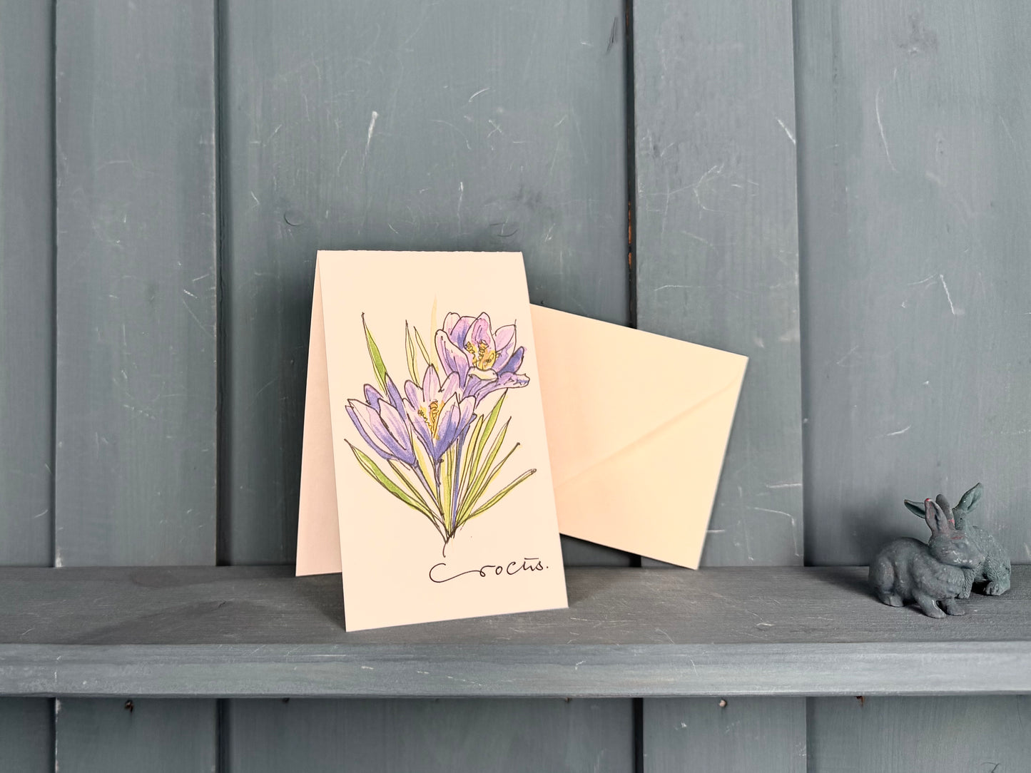 Klappkarte »Crocus«