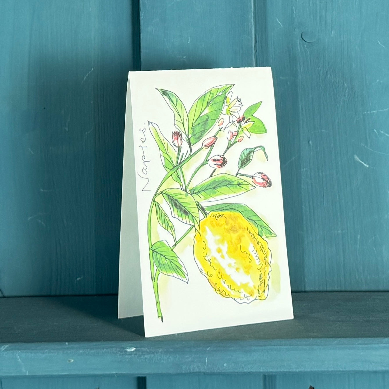Klappkarte »Amalfi Zitrone«