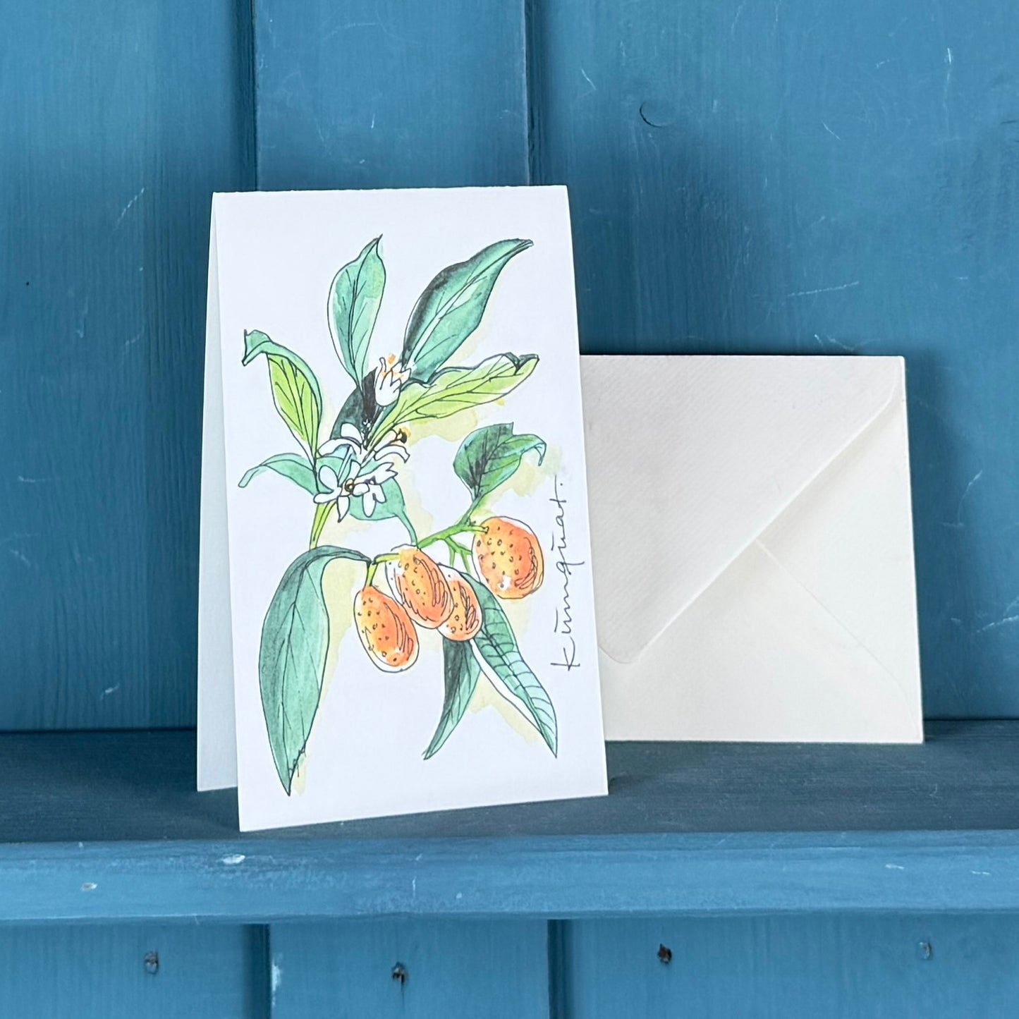 Klappkarte »Kumquat«