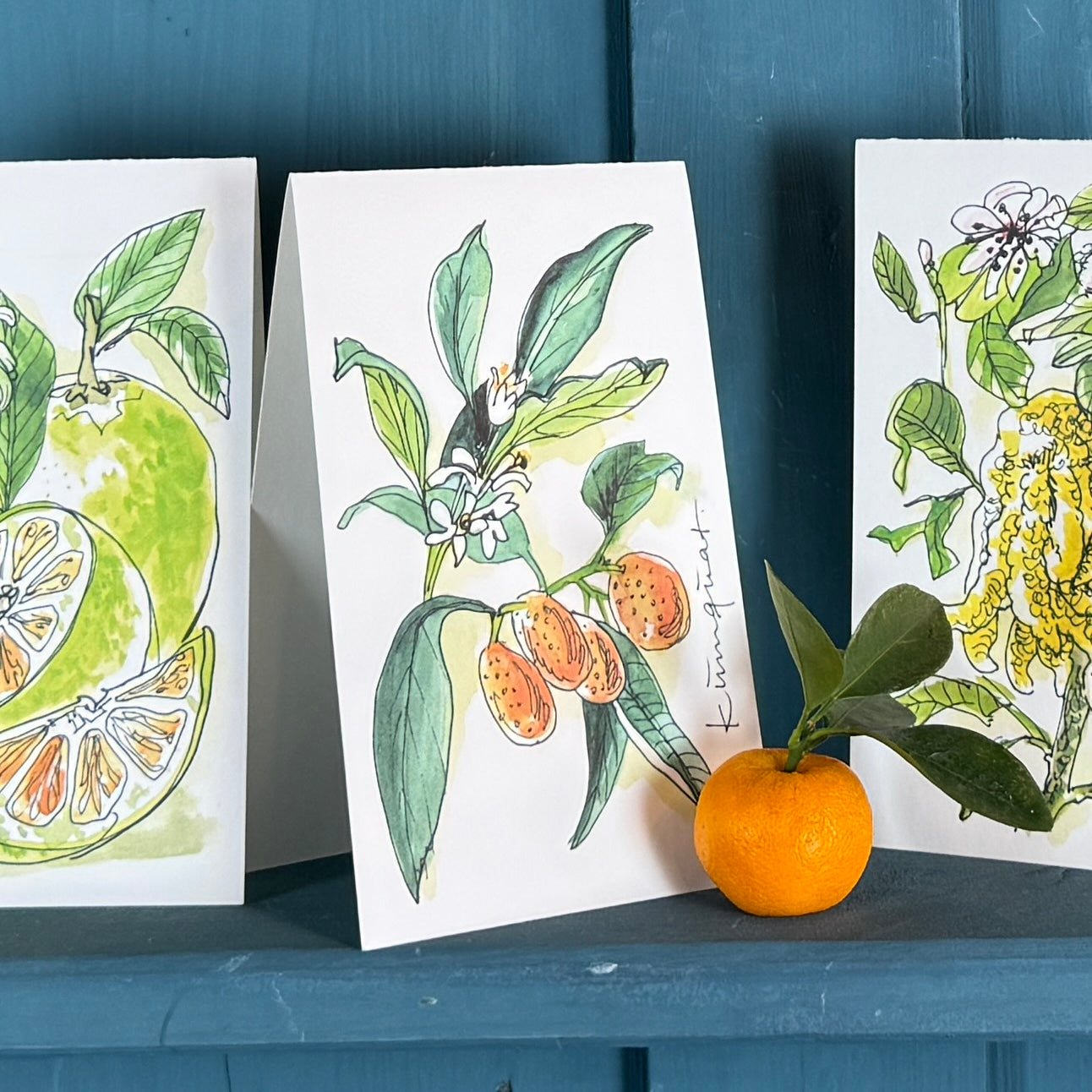 Klappkarte »Kumquat«