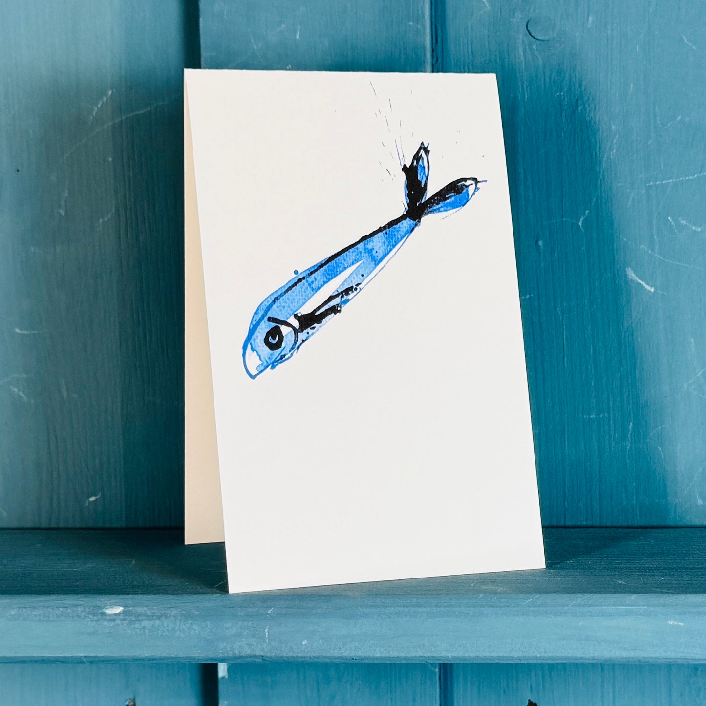 Klappkarte »Sardine«