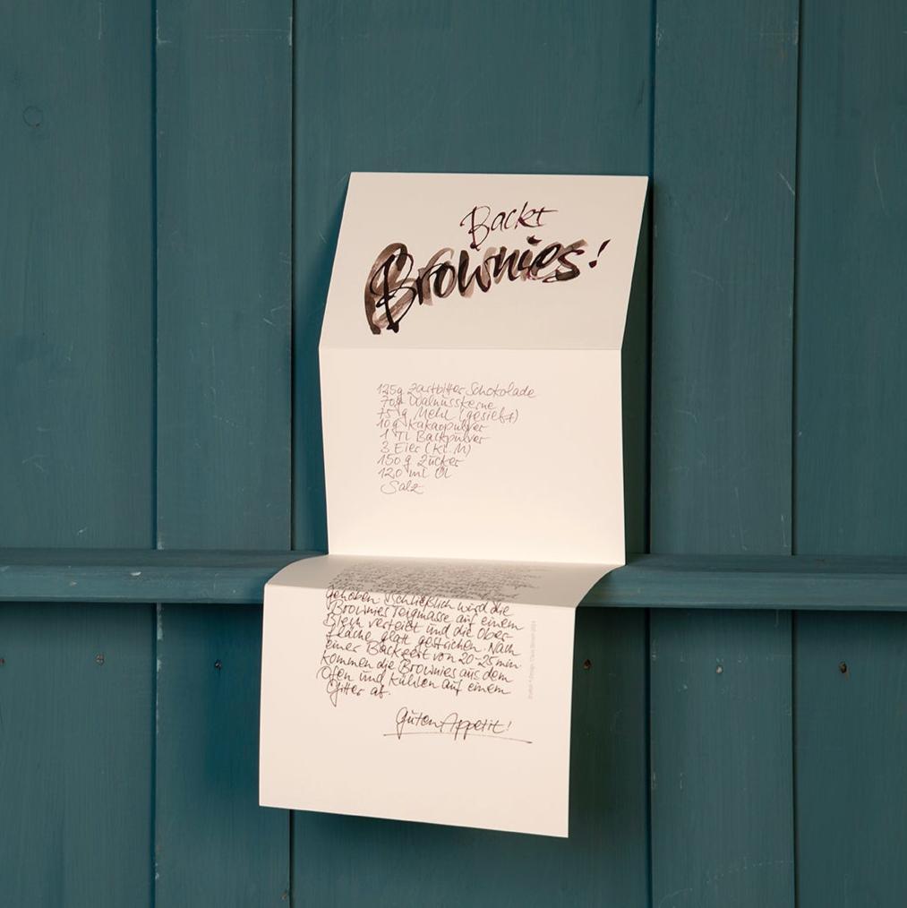 »Backt Brownies!« - Claus Dorsch X ECKFISCH