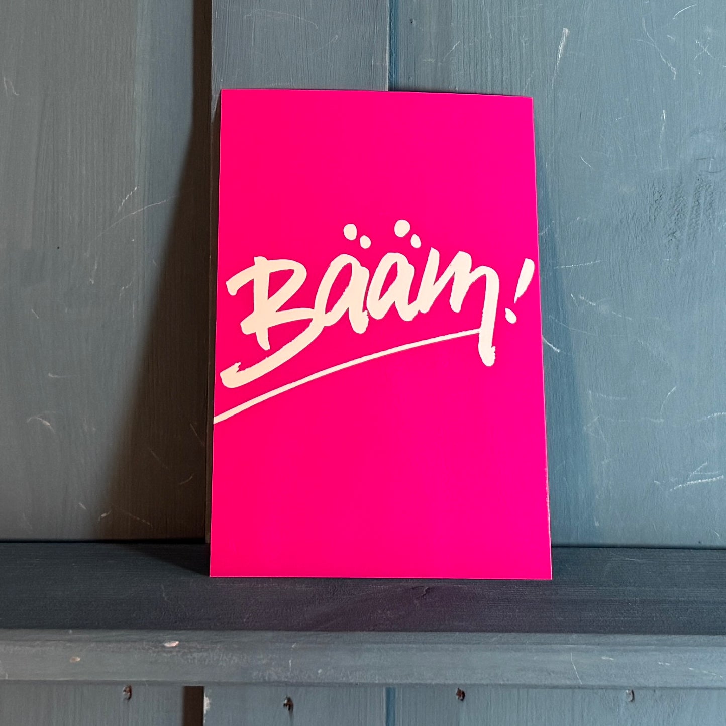 Porzellan Becher »Bääm!«