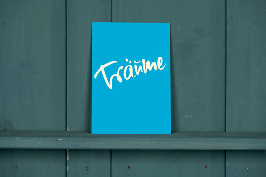 XL Postkarte TRÄUME