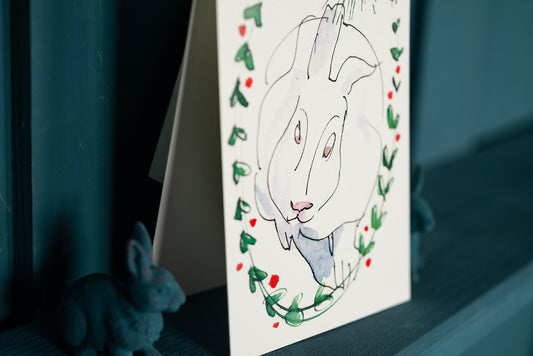 Klappkarte »Hase«