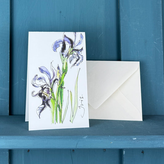 Klappkarte »Iris«