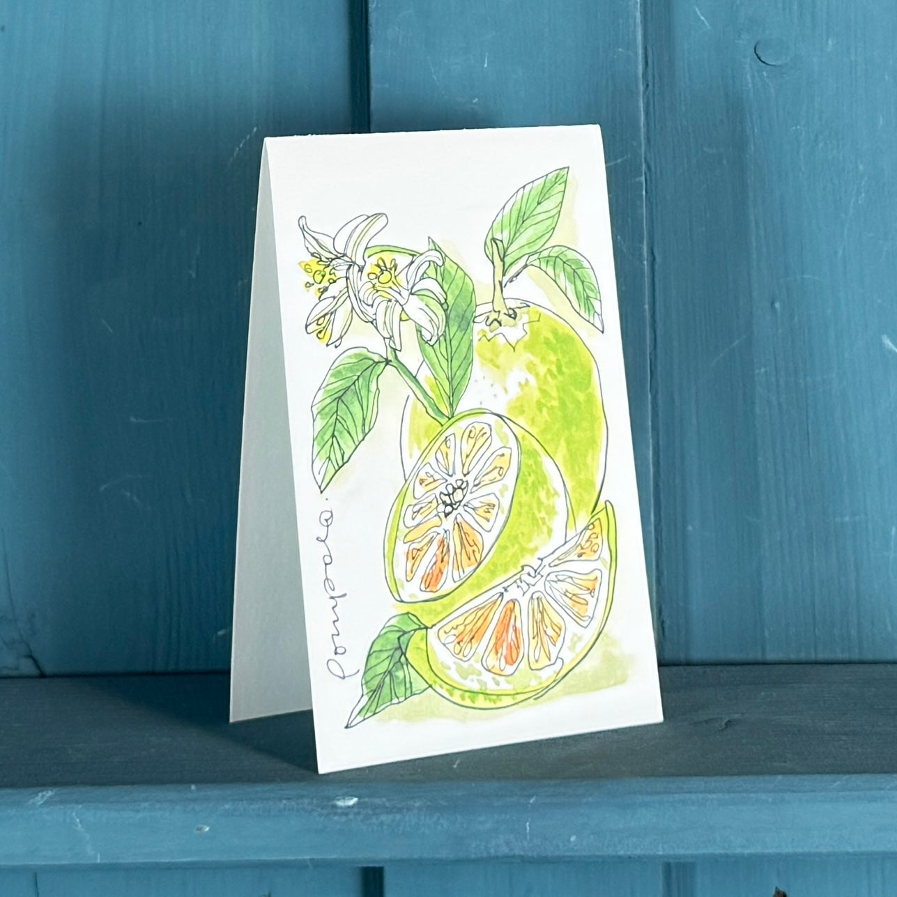 Klappkarte »Pomelo«