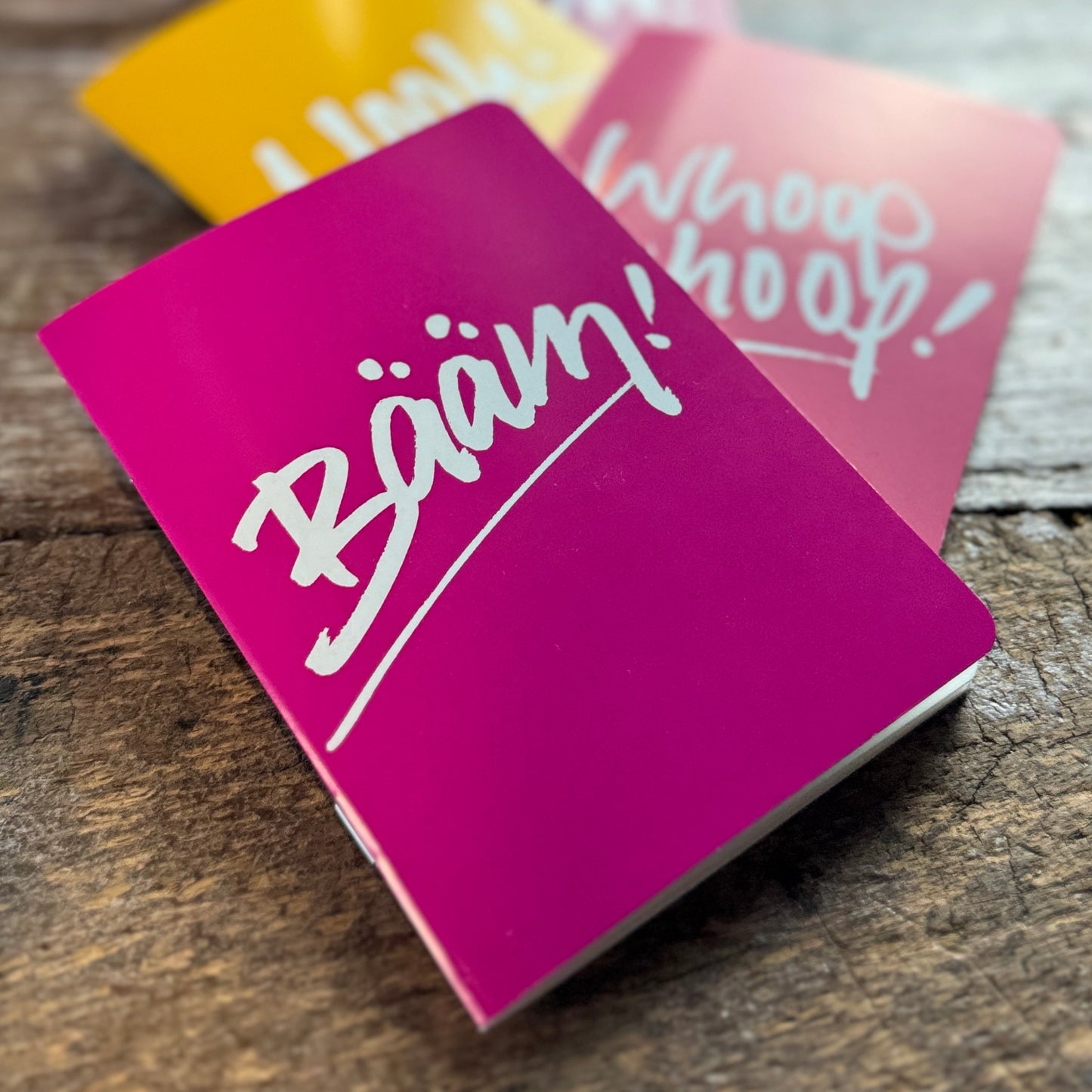Notizheft »Bääm!«