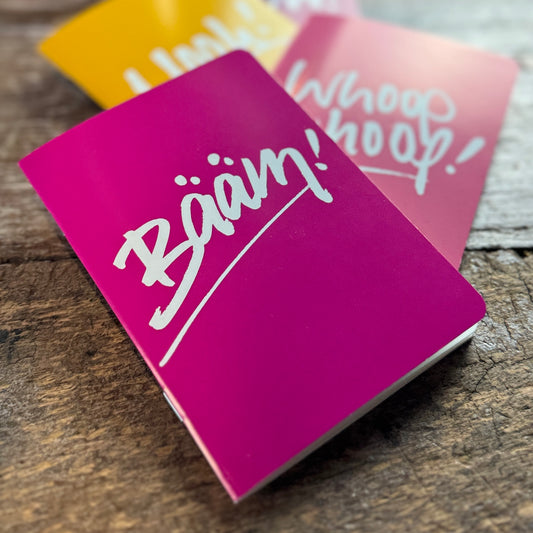 Notizheft »Bääm!«