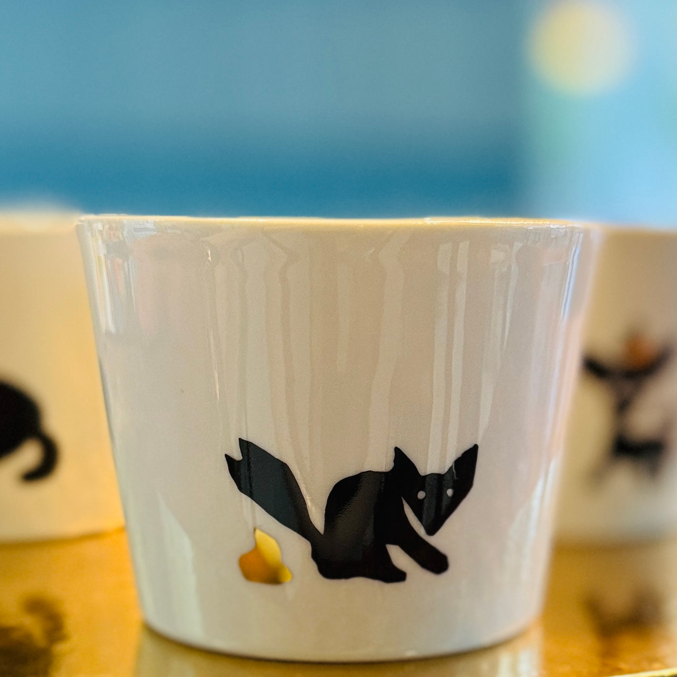Porzellan Becher »Golden-Pooh Fuchs«