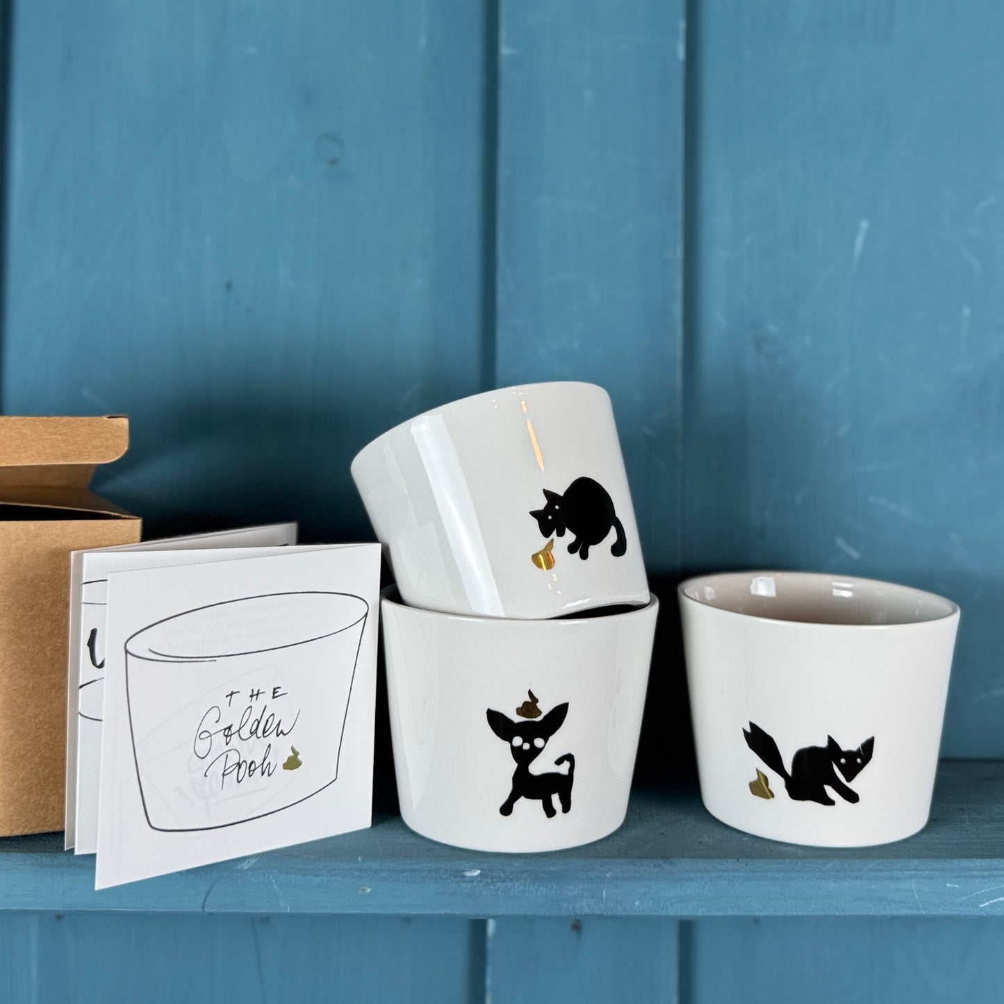 Porzellan Becher »Golden-Pooh Fuchs«
