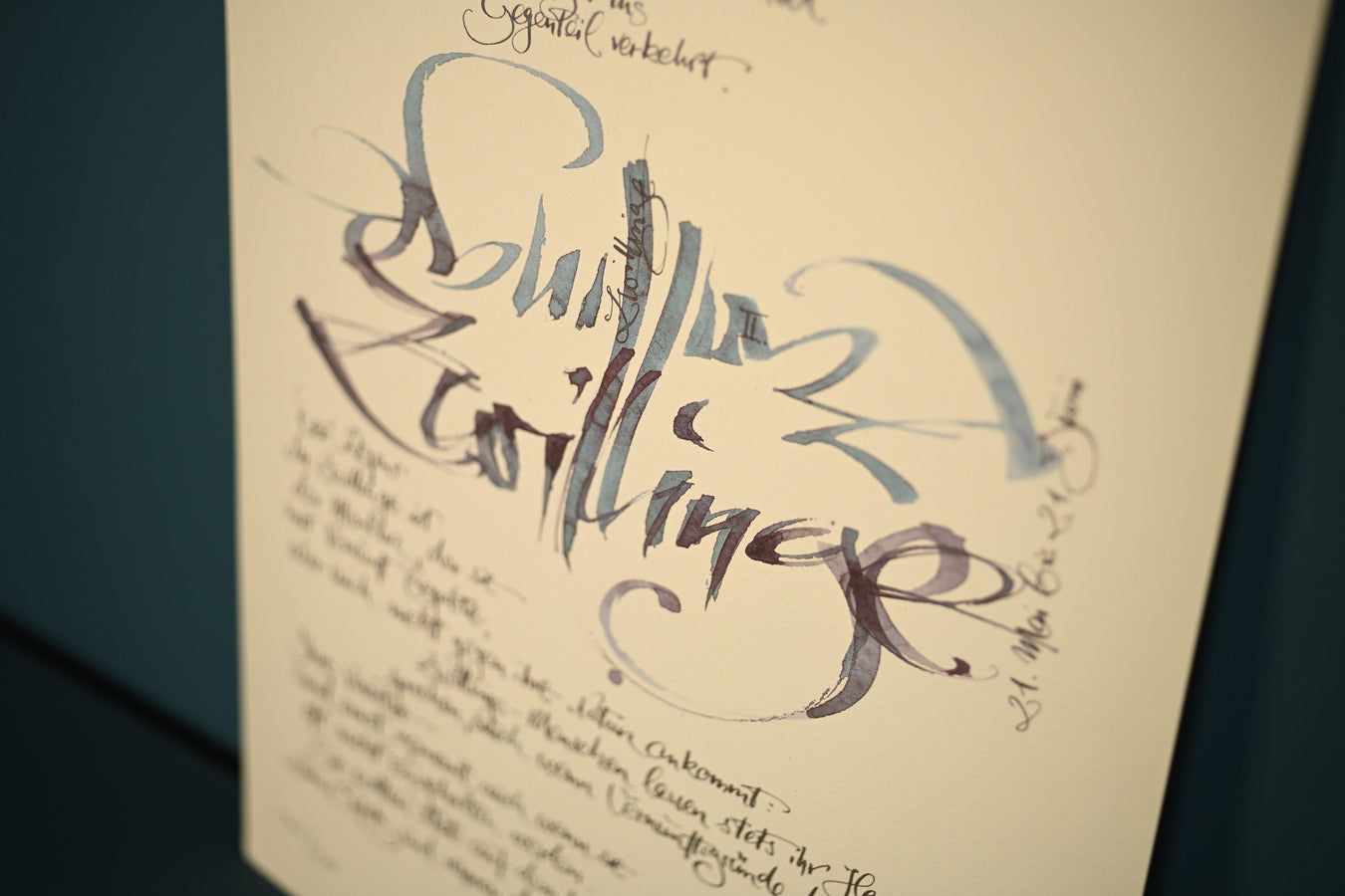 Sternzeichen »Zwilling« zum Rahmen - Claus Dorsch X ECKFISCH